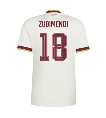 Spanien Martin Zubimendi #18 Bortatröja VM 2026 Kortärmad